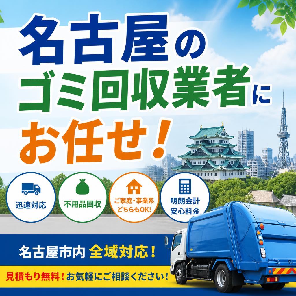 名古屋のゴミ回収業者にお任せ！