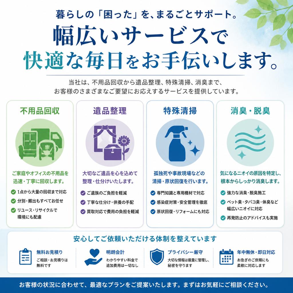 対応サービス一覧
