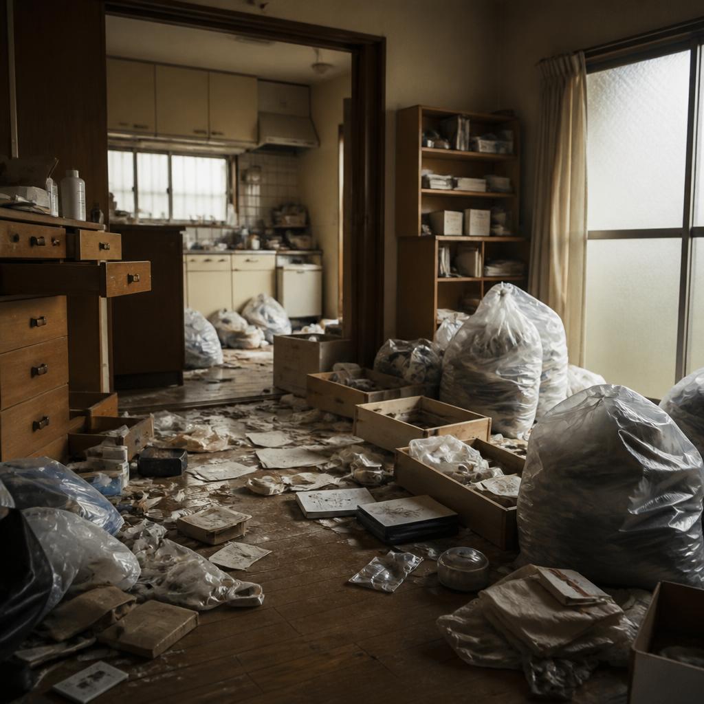 孤独死の遺品整理、あなたは自分でできますか？
