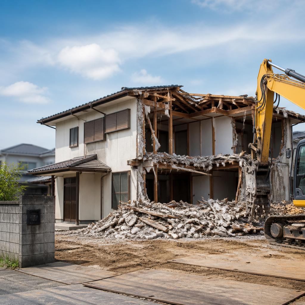実家の解体費用を理解して、賢い選択を！