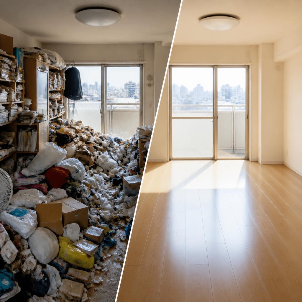 名古屋でゴミ屋敷を自力で片付ける限界と業者に依頼すべき基準