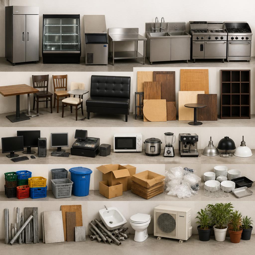 5. 不用品の種類と回収可能品目